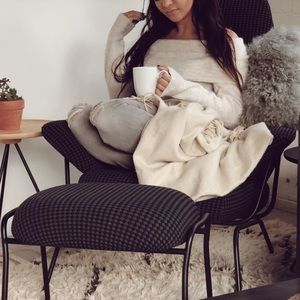 H&M off the shoulder cozy sweater